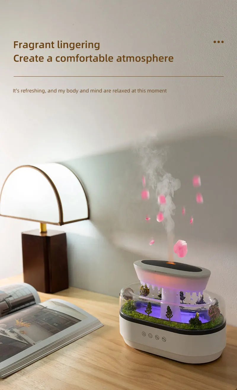 Aroma Humidifier Raindrop Air Humidifier